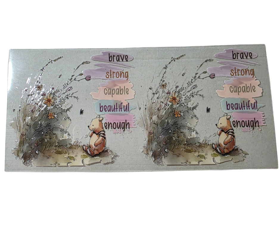 POOH BRAVE STRONG BEAUTIFUL ENOUGH