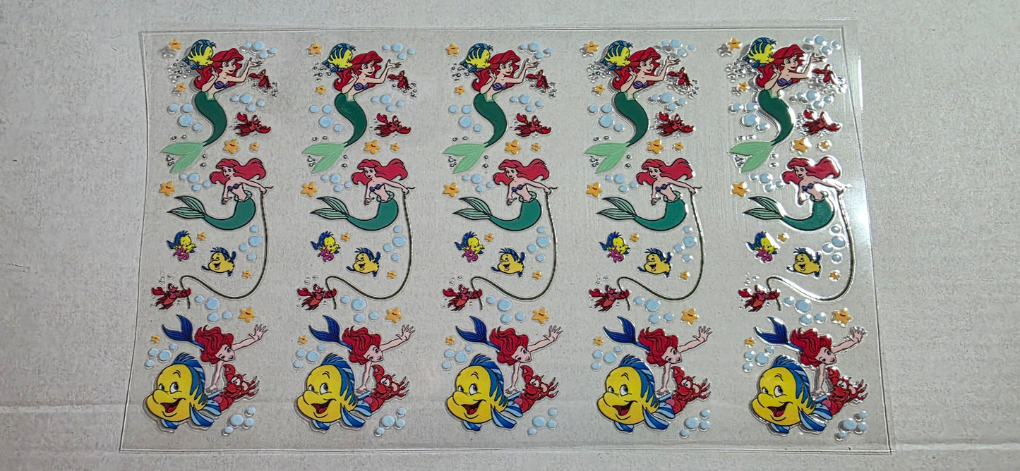 LITTLE MERMAID PEN DECAL