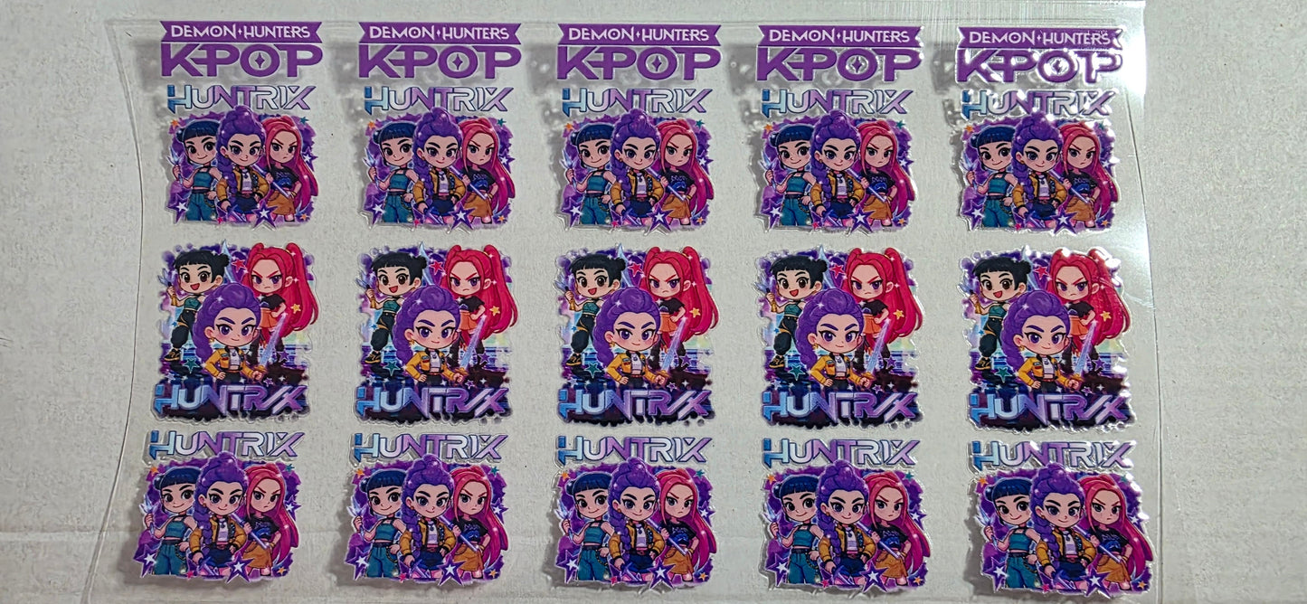 DEMON HUNTERS PEN DECALS