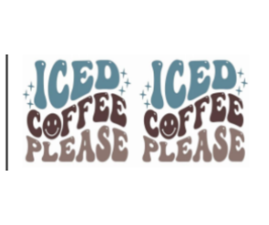 ICED COFFEE PLEASE