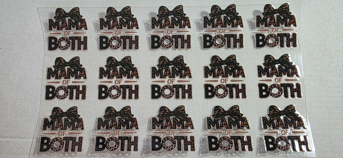 MAMA OF BOTH PEN DECAL