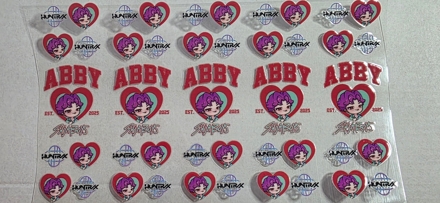 ABBY PEN DECAL
