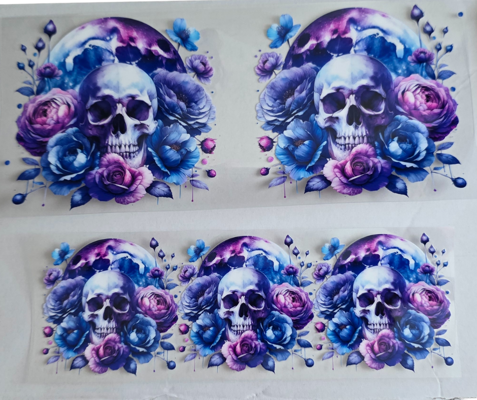 FLOWER SKULLS (40OZ)