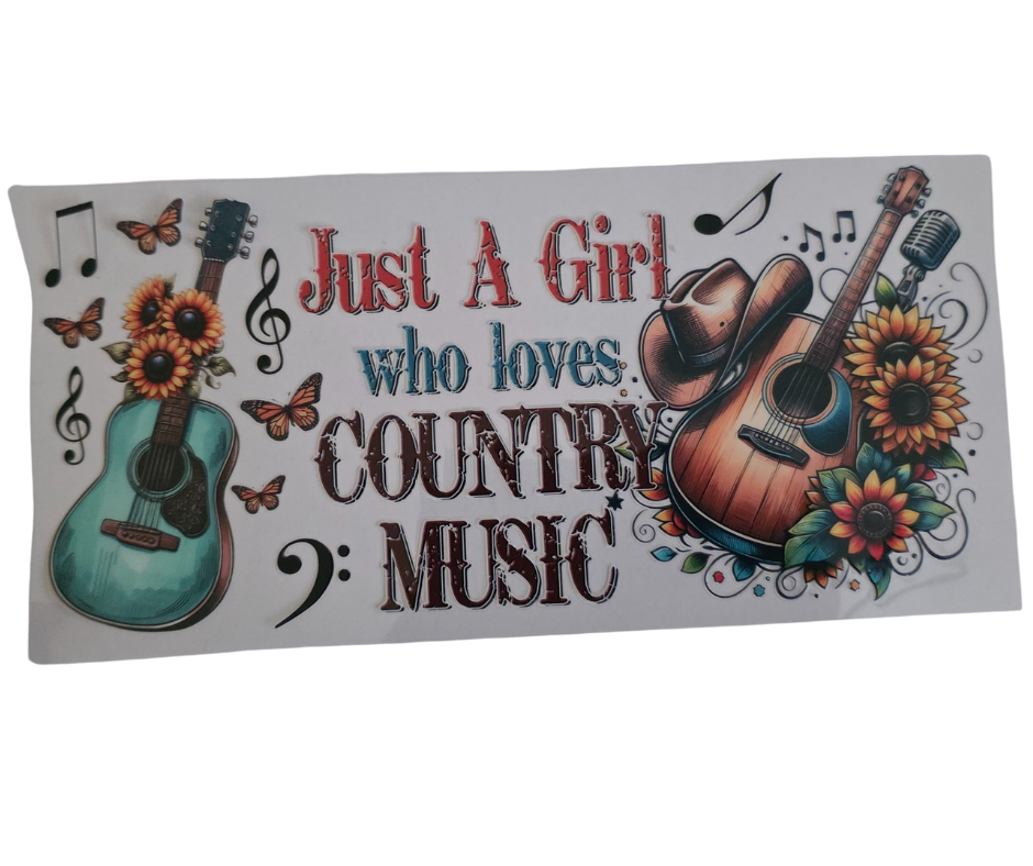 JUST A GIRL WHO LOVES COUNTRY MUSIC