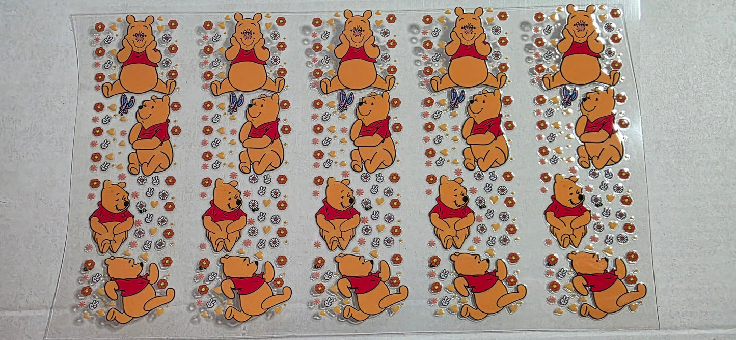 WINNIE THE POOH PEN DECAL