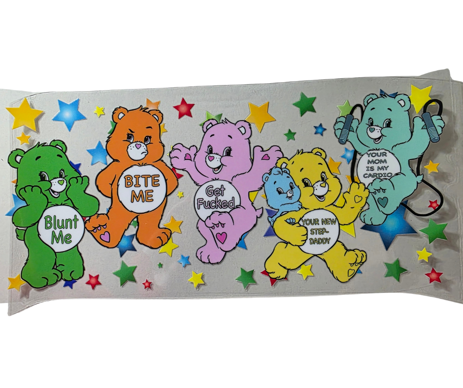 SWEAR BEARS BITE ME, GET FUCKED