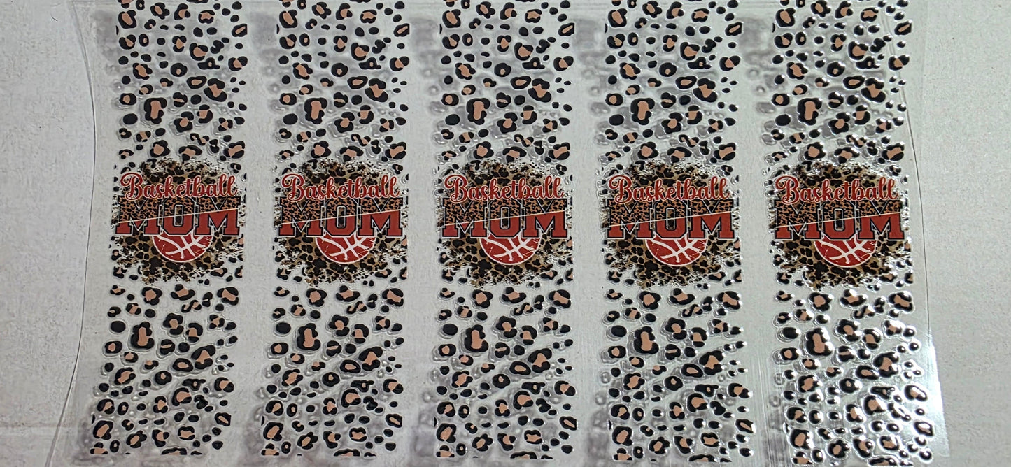 BASKETBALL MOM PEN DECAL