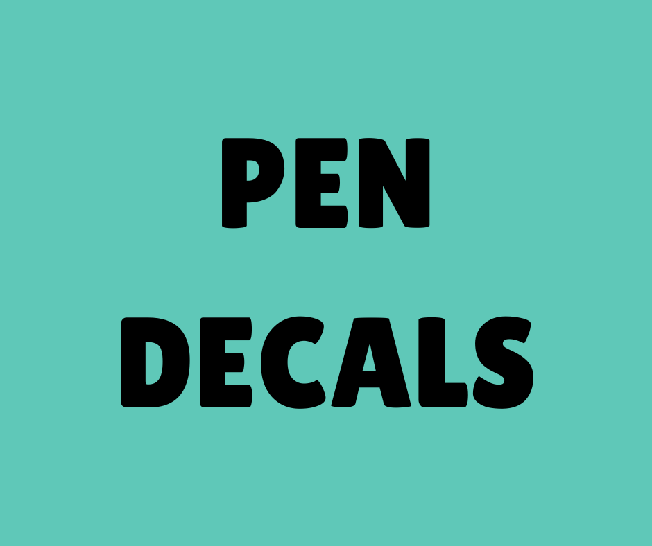 PEN DECALS