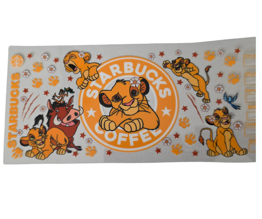 LION KING STARBUCKS COFFEE