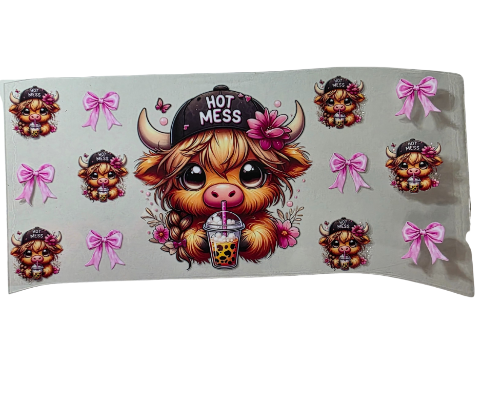 HIGHLAND COW HOT MESS