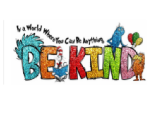 BE KIND DR SUESS