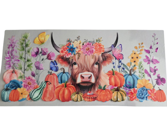FALL HIGHLAND COW