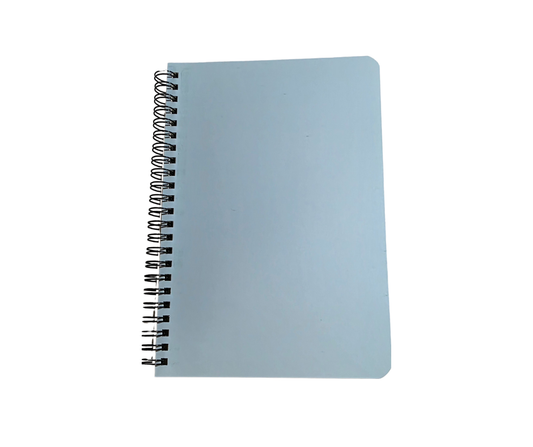 PALE BLUE NOTEBOOK