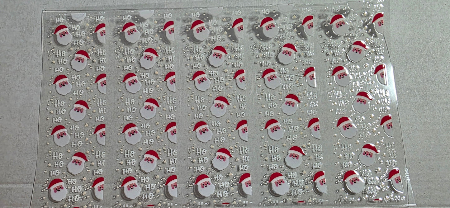 SANTA CLAUSE PEN DECAL