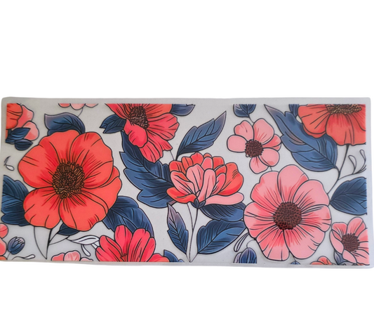 PINK & BLUE FLORAL