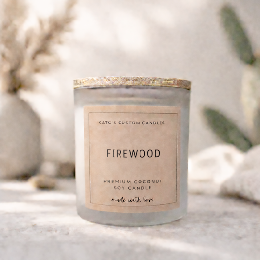 FIREWOOD CANDLE