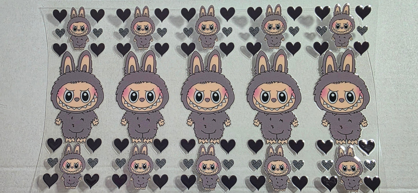 GREY LABUBU PEN DECAL