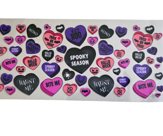 HALLOWEEN CANDY HEARTS