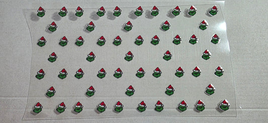 MINI GRINCH PEN DECAL