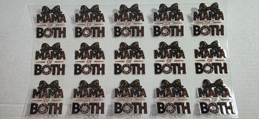 MAMA OF BOTH PEN DECAL