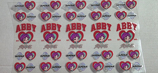 ABBY PEN DECAL
