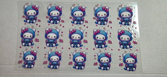 HELLO KITTY PEN DECAL