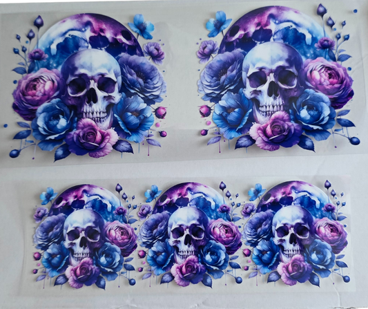 FLOWER SKULLS (40OZ)