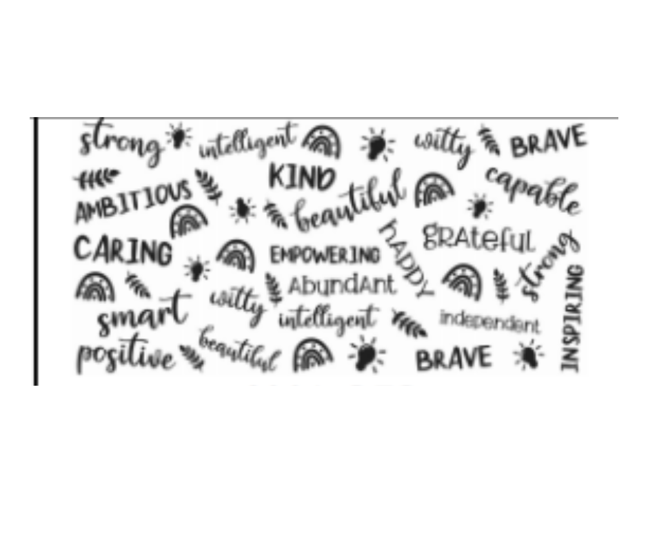 BEAUTFIFUL, KIND, BRAVE AFFIRMATIONS