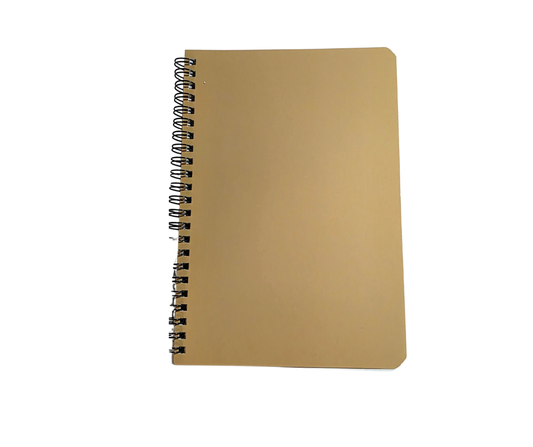 LIGHT BROWN NOTEBOOK