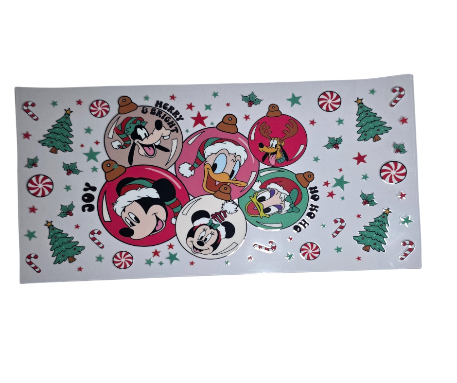 MICKEY & FRIENDS CHRISTMAS ORNAMENTS