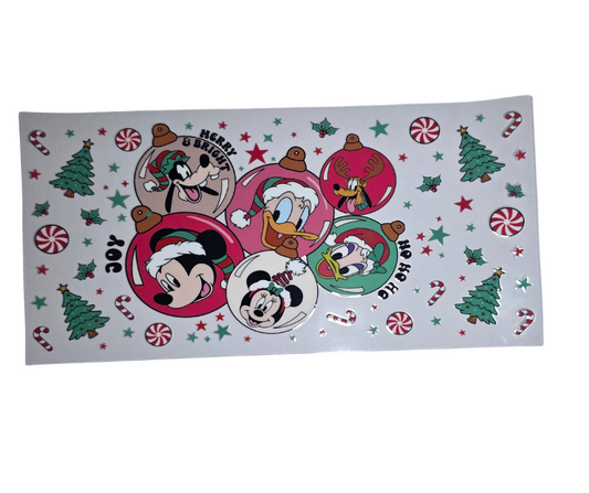 MICKEY & FRIENDS CHRISTMAS ORNAMENTS