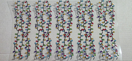 CHRISTMAS LIGHTS PEN DECALS