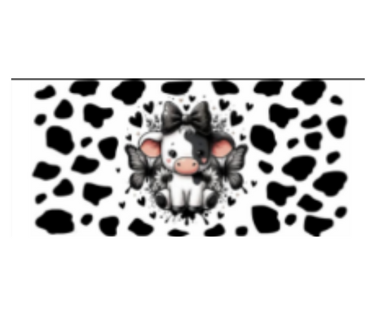 COW WITH BUTTERFLIES