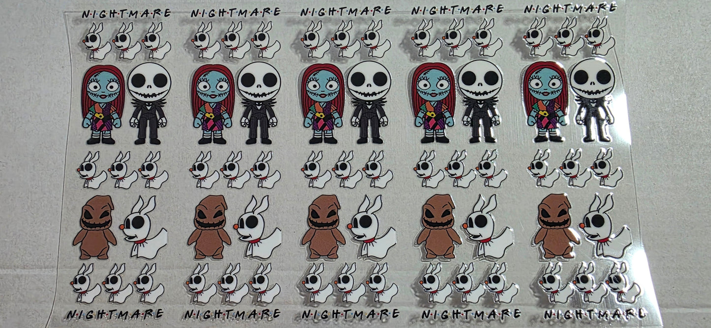 NIGHTMARE BEFORE CHRISTMAS PEN DECAL