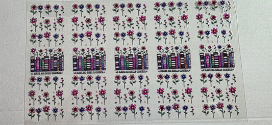 NO SHELF CONTROL PEN DECAL