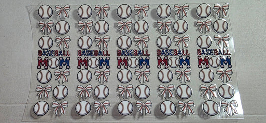 BASEBALL MOM PEN DECAL