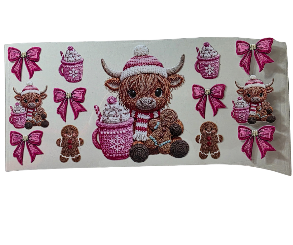 HIGHLAND COW GINGERBREAD AND COCOA