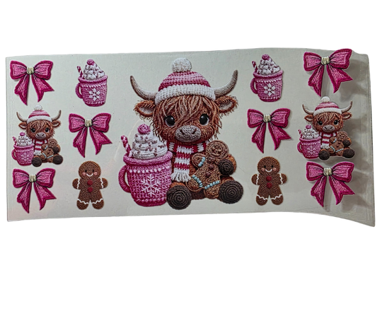HIGHLAND COW GINGERBREAD AND COCOA