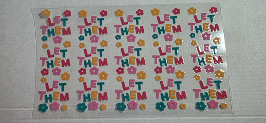 LET THEM PEN DECAL