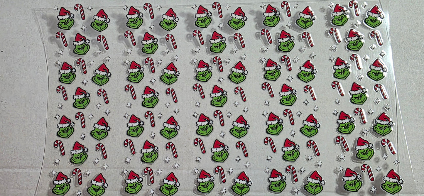 GRINCH PEN DECAL